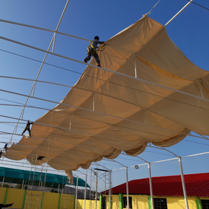 instalación de lona